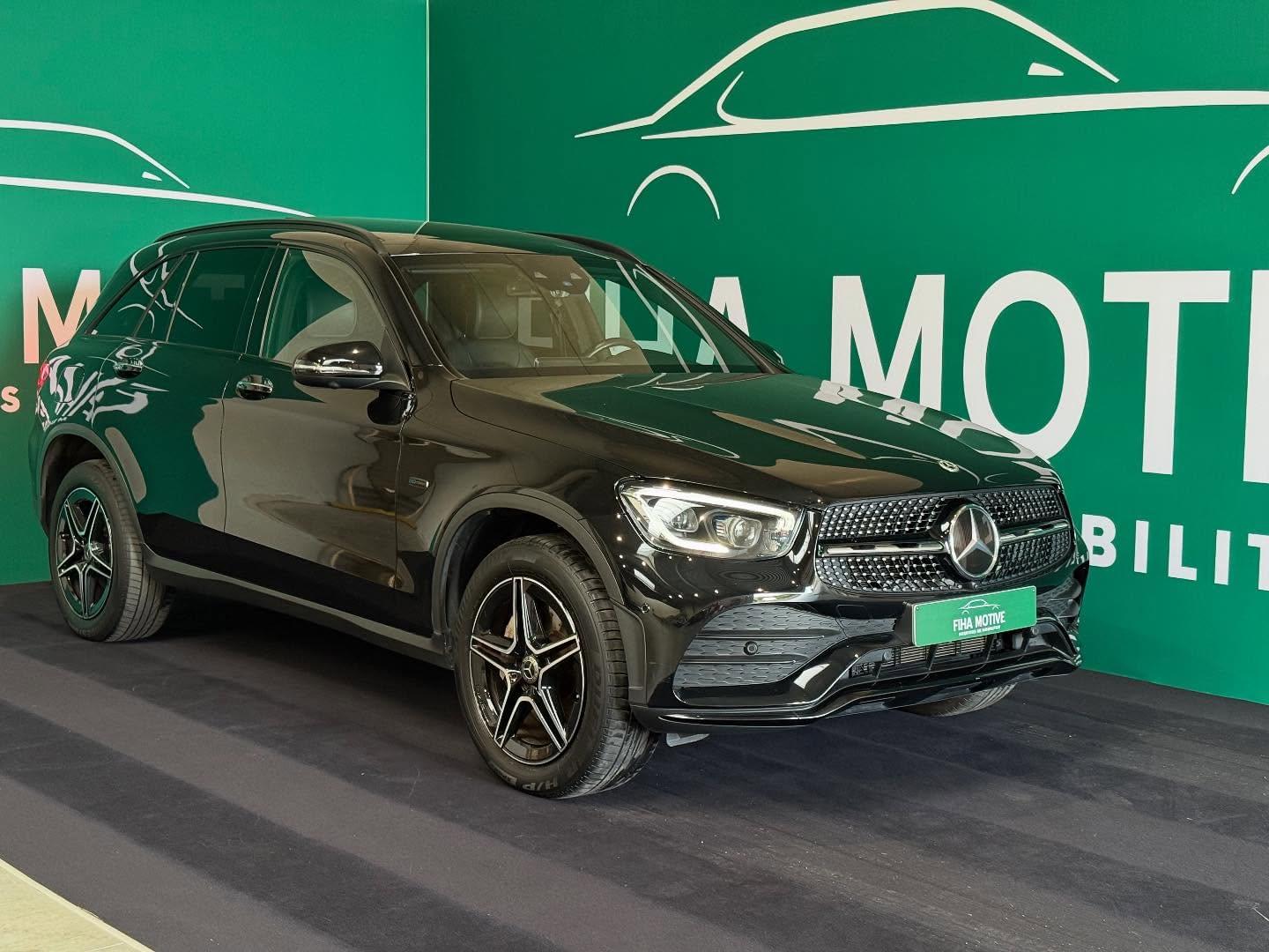 Verkochte tweedehands auto Mercedes-Benz GLC300de in showroom FiHa